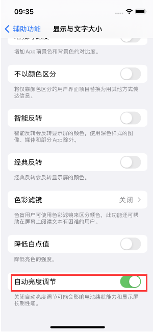 淄川苹果15维修店分享iPhone 15 Pro系列屏幕亮度 