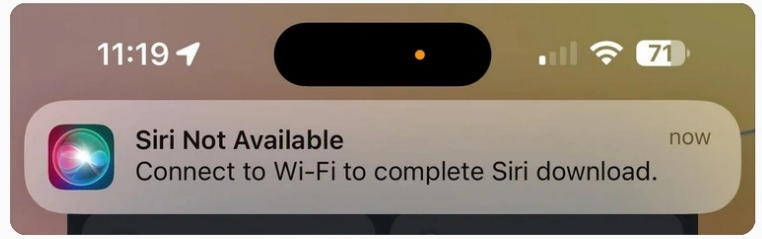 淄川苹果手机维修分享iOS 18.1 Beta 后你的 Siri 能正常使用吗 